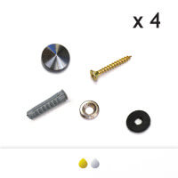Kit de visserie x 4