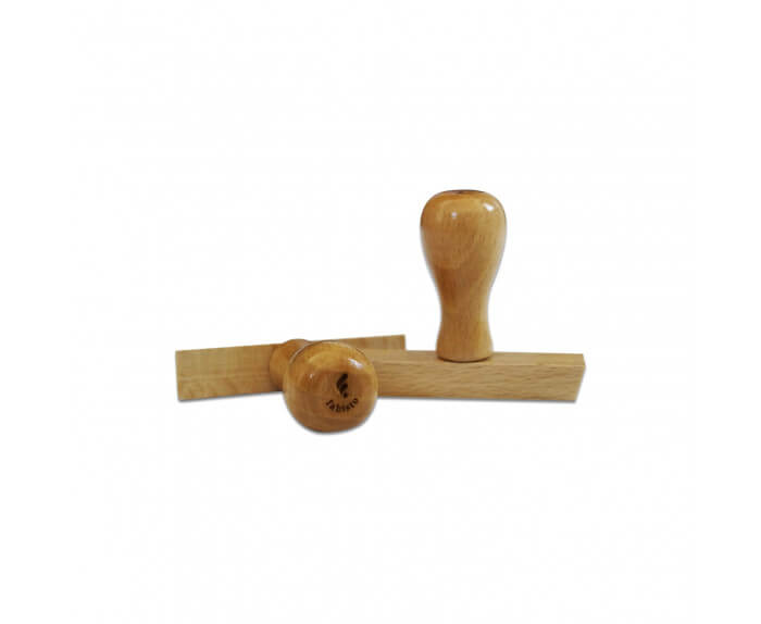 Tampon En Bois Vintage Motif Couronne - Pour Emballage Cadeau, Cartes, Cachet De Cire
