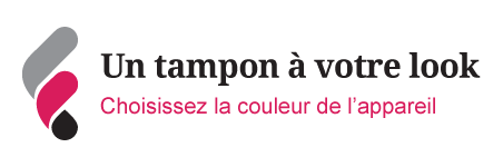 Illustration des couleurs de tampon pour le look