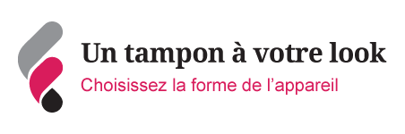 Ullustration forme tampon pour le look