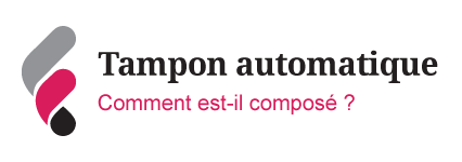 Illustration sur les éléments d'un tampon auto
