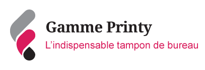 Illustration sur les tampons de la gamme Printy de Trodat