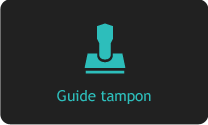 Guide tampon